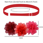 Adjustable Pet Flower Collar