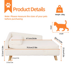 Plush Pet Sofa Bed